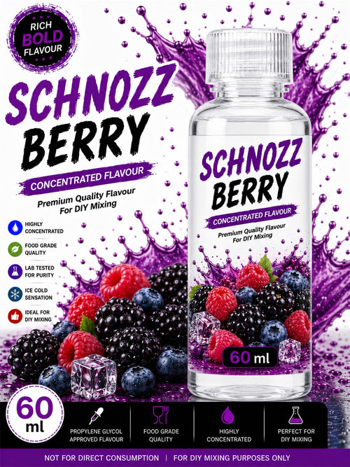 Schnozz Berry 60ml DIY e-liquid flavour concentrate