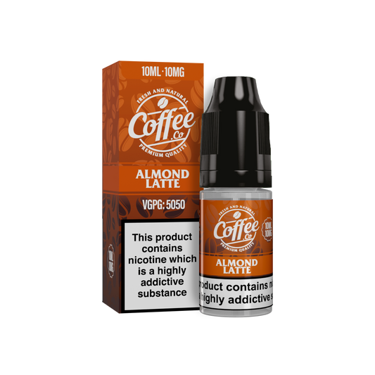 Coffee Co Salts 10/20mg Nic Salt E-Liquid - Premium Coffee Vape Juice