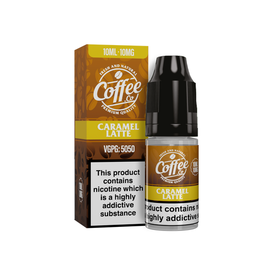 Coffee Co Salts 10/20mg Nic Salt E-Liquid - Premium Coffee Vape Juice