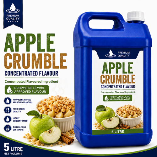Apple Crumble DIY E-Liquid Flavour Concentrate 5L - Absolute Vape