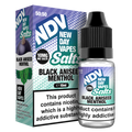 Black Aniseed Menthol Nic Salts E-Liquid - 10mg & 20mg By NDV Salts