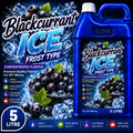 Blackcurrant Ice (Frost Type) DIY E-Liquid Flavour Concentrate 5L - Absolute Vape