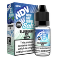 Blueberry Ice Nic Salts E-Liquid - 10mg & 20mg By NDV Salts