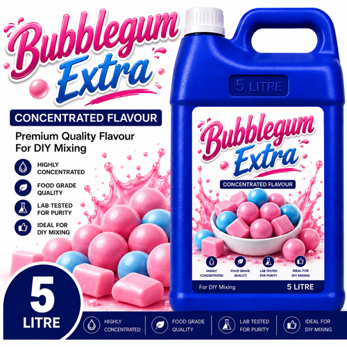 Bubblegum Extra DIY E-Liquid Flavour Concentrate 5L - Absolute Vape