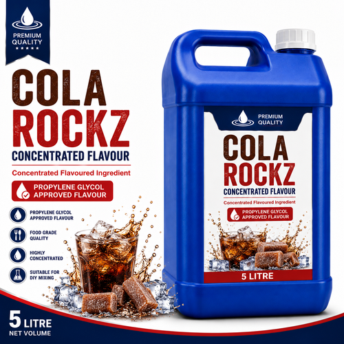 Cola Rockz DIY E-Liquid Flavour Concentrate 5L - Absolute Vape