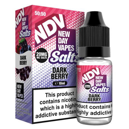 Dark Berry Nic Salts E-Liquid - 10mg & 20mg By NDV Salts