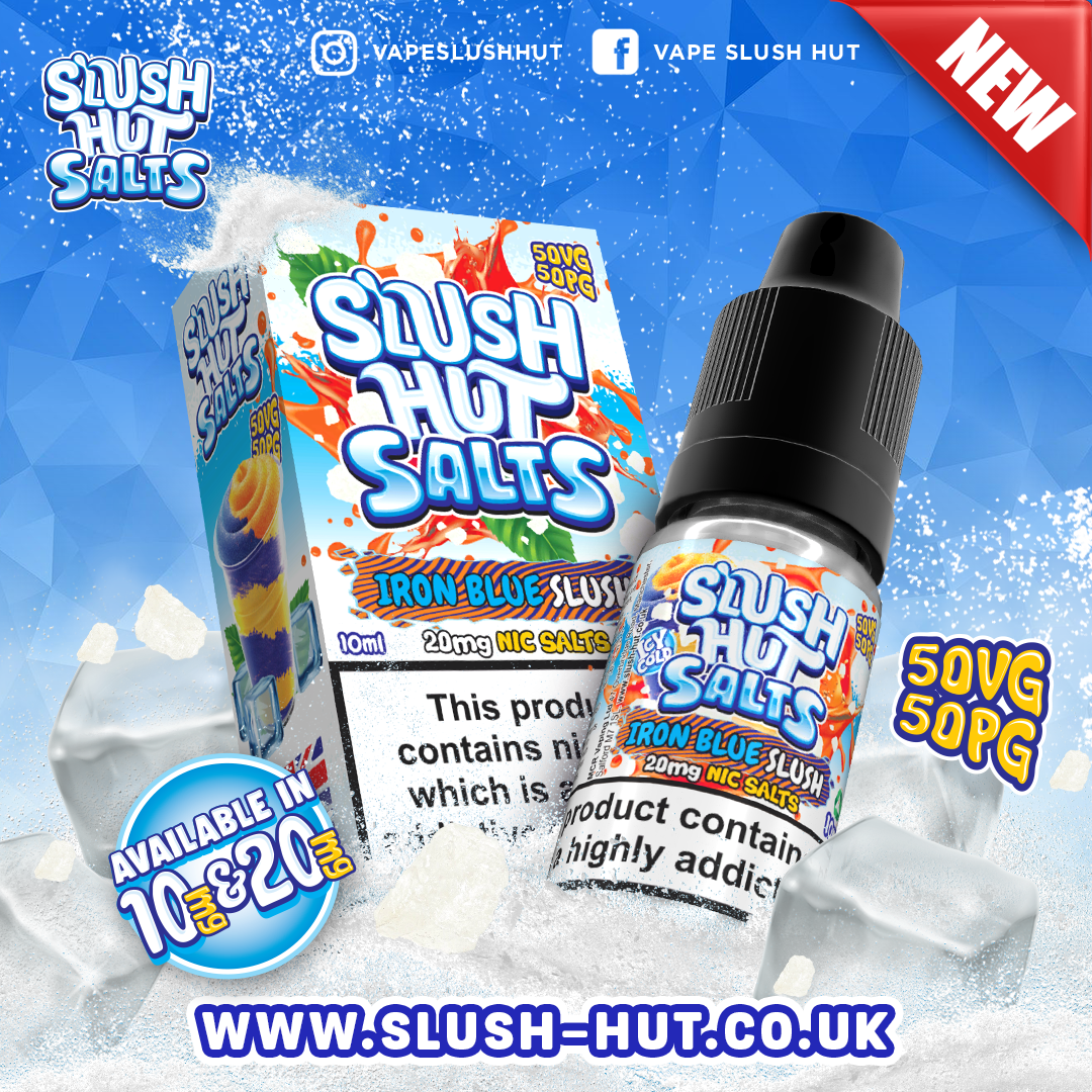 Slush Hut Salts 10ml Nic Salt E-Liquid - 10mg & 20mg Flavours