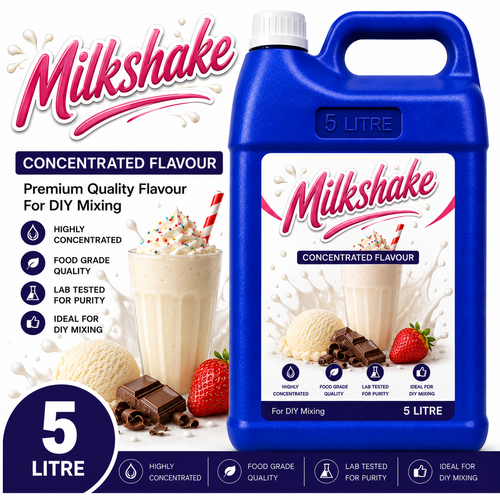 Milkshake DIY E-Liquid Flavour Concentrate 5L - Absolute Vape