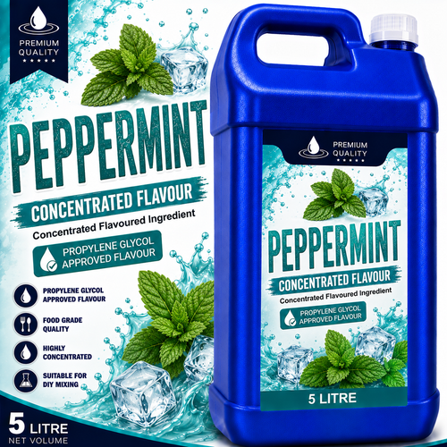 Peppermint DIY E-Liquid Flavour Concentrate 5L - Absolute Vape