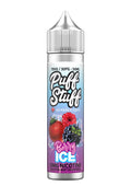 Puff Stuff Berry Ice 50ml shortfill e-liquid bottle