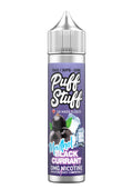 Puff Stuff Blackcurrant Menthol 50ml shortfill e-liquid bottle