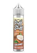 Puff Stuff Coconut 50ml shortfill e-liquid bottle