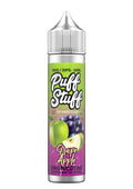 Puff Stuff Grape Apple 50ml shortfill e-liquid bottle