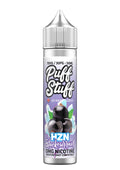 Puff Stuff HZN Blackcurrant 50ml shortfill e-liquid bottle