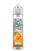 Puff Stuff Mango Ice 50ml shortfill e-liquid bottle