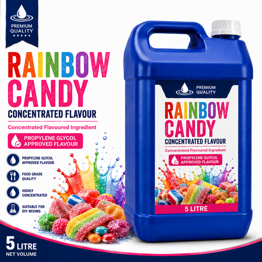 Rainbow Candy DIY E-Liquid Flavour Concentrate 5L - Absolute Vape