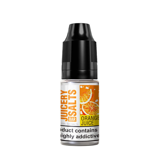 The Juicery Salts Orange Juice 10ml nic salt bottle