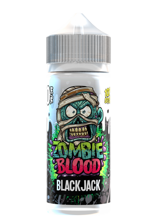Black Jack Shortfill E-liquid by Zombie Blood 100ml