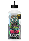 Zombie Blood Black Jack 250ml shortfill e-liquid bottle