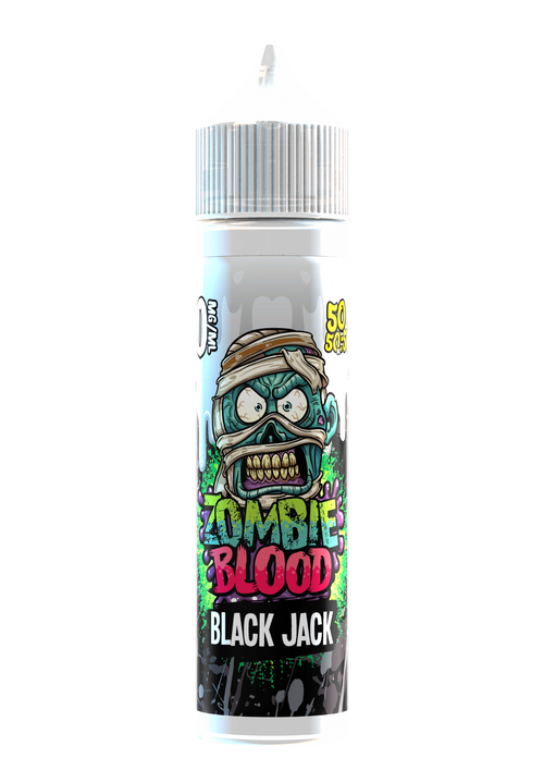Black Jack Shortfill E-liquid By Zombie Blood 60ml