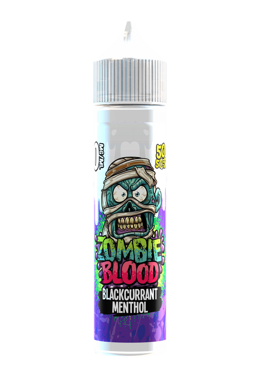 Blackcurrant Menthol Shortfill E-liquid By Zombie Blood 60ml