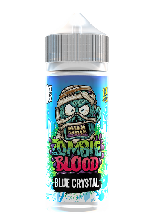 Blue Crystal Shortfill E-liquid by Zombie Blood 100ml