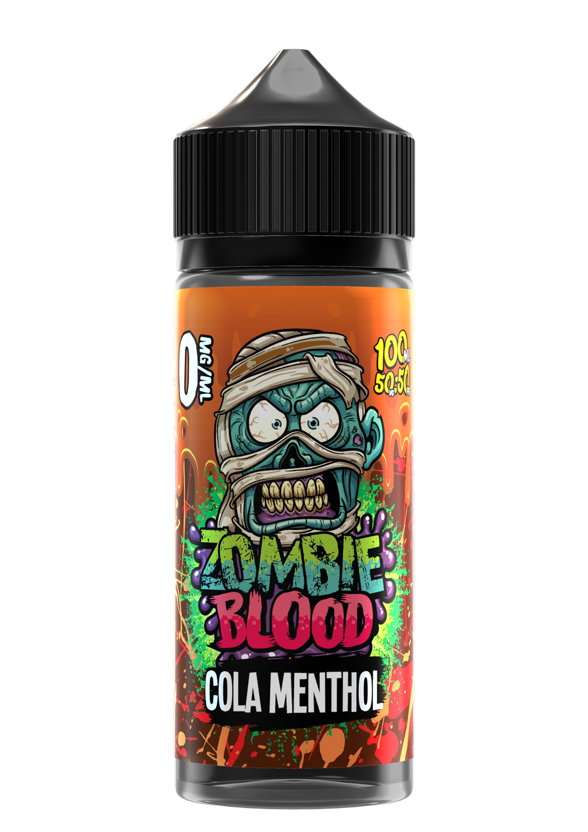 Zombie Blood Cola Menthol 100ml shortfill e-liquid bottle