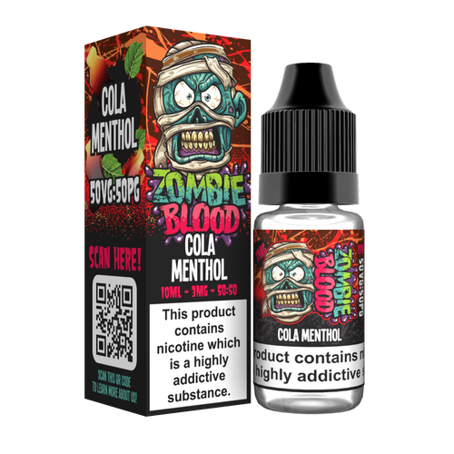 Cola Menthol TPD E-liquid by Zombie Blood 10ml