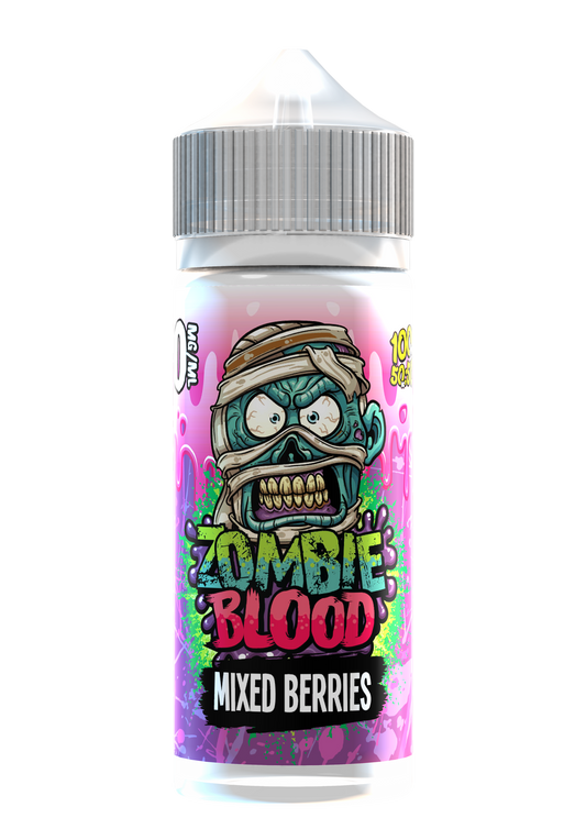 Mixed Berries Shortfill E-liquid by Zombie Blood 100ml