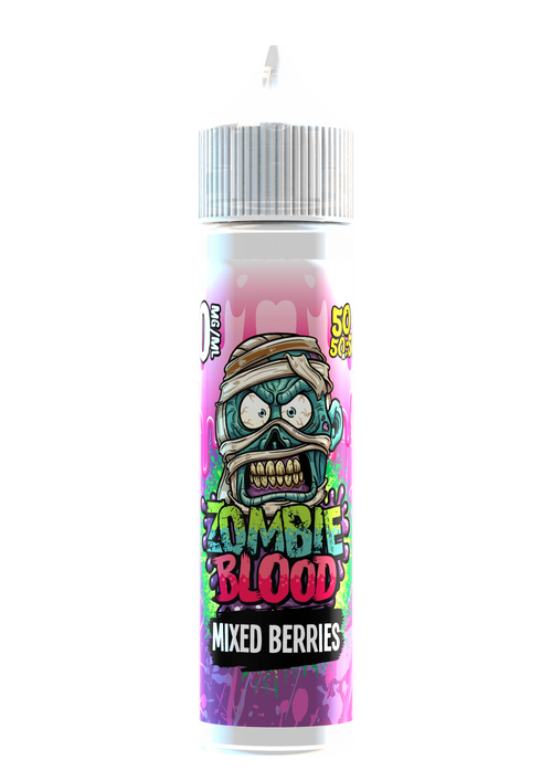 Mixed Berries Shortfill E-liquid By Zombie Blood 60ml