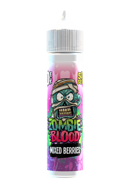 Mixed Berries Shortfill E-liquid By Zombie Blood 60ml