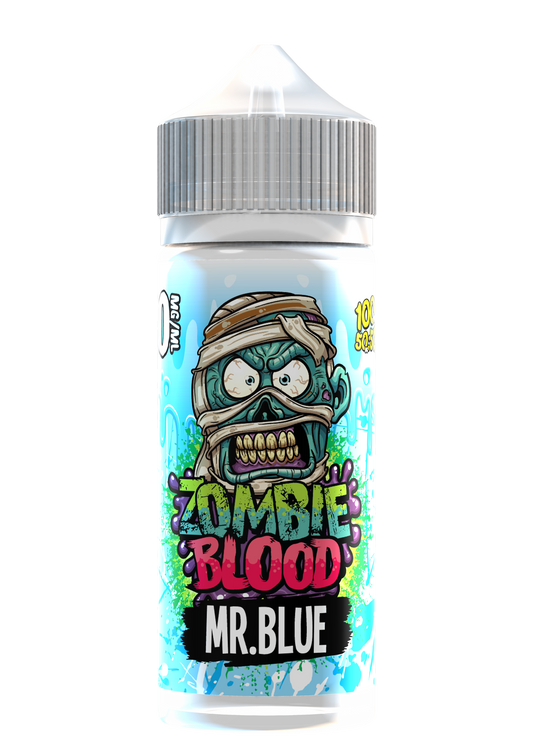Mr Blue Shortfill E-liquid by Zombie Blood 100ml