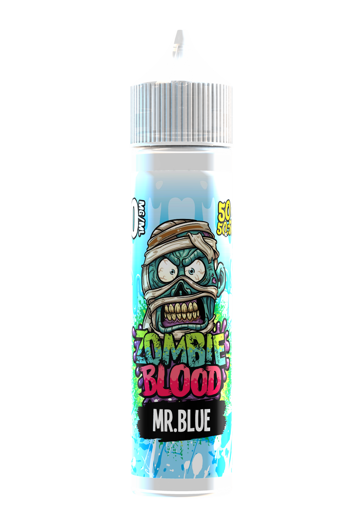 Mr Blue Shortfill E-liquid By Zombie Blood 60ml