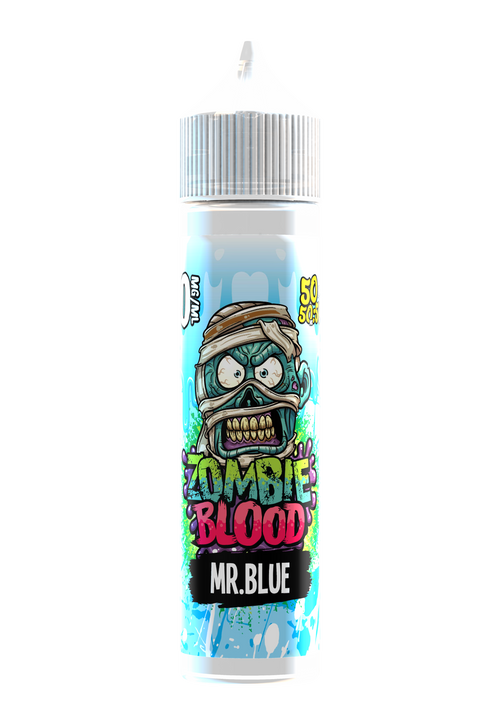 Mr Blue Shortfill E-liquid By Zombie Blood 60ml
