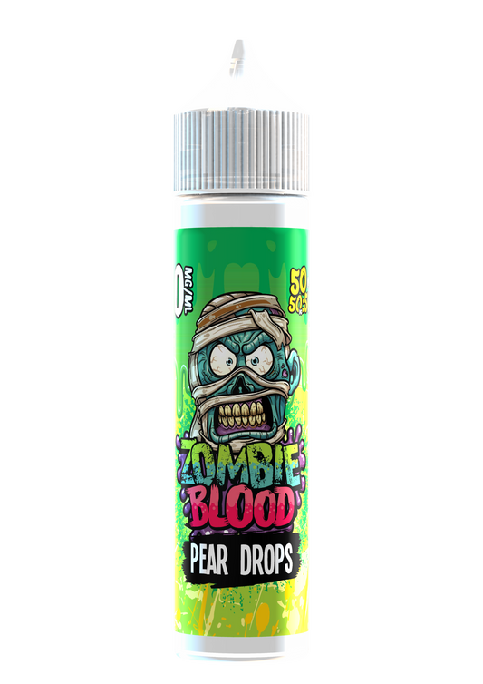 Pear Drops Shortfill E-liquid By Zombie Blood 60ml