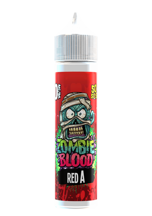 Red A Shortfill E-liquid By Zombie Blood 60ml