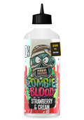 Zombie Blood Strawberry & Cream 250ml shortfill e-liquid bottle